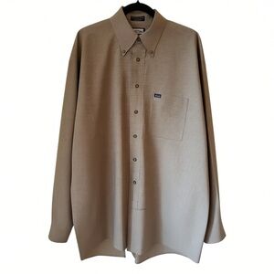 VTG Façonnable by Albert Goldberg Plaid Button Down Shirt XXL Made in USA